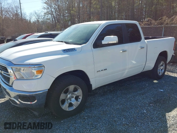 2020 Ram 1500 Big Horn with VIN 1C6SRFBTXLN122260, listed as a IAAI auction lot 41779396 with 171,886 mi miles. Bid and sale history available at carsss.com. Image 20.