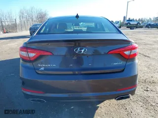 2015 Hyundai Sonata 2.4L Sport with VIN 5NPE34AF6FH174223, listed as a IAAI auction lot 41748484 with 100,492 mi miles. Bid and sale history available at carsss.com. Image 16.