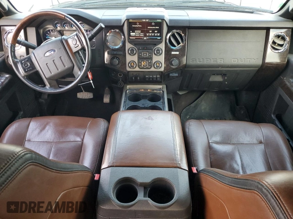 2016 Ford F-350 Lariat with VIN 1FT8W3DT4GED09118, listed as a Copart auction lot 50782895 with 412,336 mi miles and Salvage title. Bid and sale history available at DreamBid. Image 8.