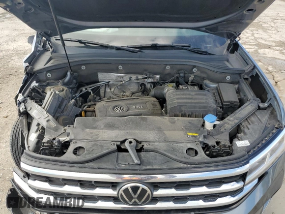2021 Volkswagen Atlas S with VIN 1V2AP2CA9MC503478, listed as a Copart auction lot 73051284 with 51,140 mi miles and Salvage title. Bid and sale history available at DreamBid. Image 12.