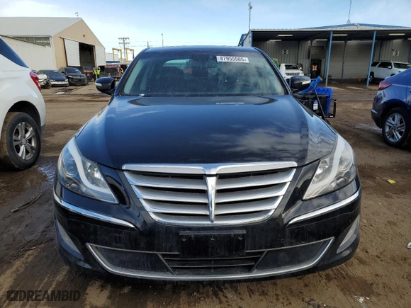 2013 Hyundai Genesis 5.0L R-Spec with VIN KMHGC4DH9DU253020, listed as a Copart auction lot 87955505 with 87,771 mi miles and Salvage Title. Bid and sale history available at carsss.com. Image 5.