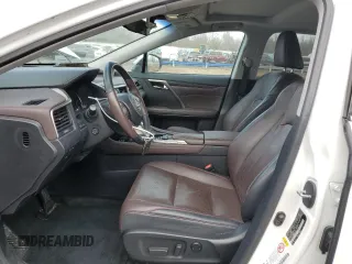 2017 Lexus RX with VIN 2T2BZMCAXHC061802, listed as a Copart auction lot 46859235 with 55,852 mi miles and Salvage Title. Bid and sale history available at carsss.com. Image 7.