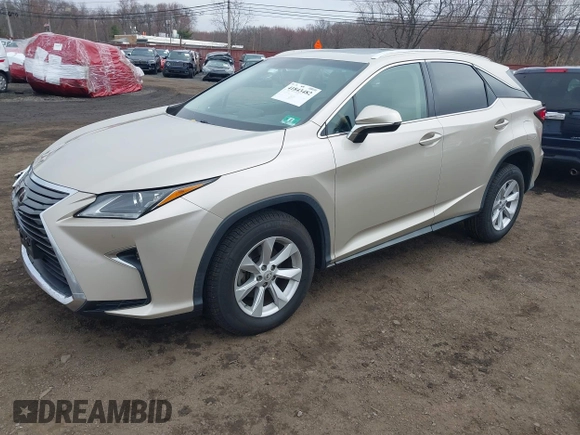 2016 Lexus RX 350 with VIN 2T2ZZMCA5GC016957, listed as a IAAI auction lot 41843482 with 36,338 mi miles and . Bid and sale history available at DreamBid. Image 2.
