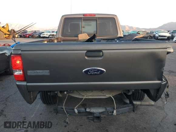 2010 Ford Ranger XLT with VIN 1FTKR4EE2APA08460, listed as a Copart auction lot 48775795 with 575,330 mi miles and Salvage title. Bid and sale history available at DreamBid. Image 6.