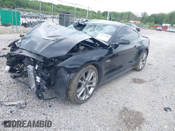 2023 Ford Mustang GT z VIN 1FA6P8CF1P5300833, wystawiony jako IAAI lot #42253780 z przebiegiem 31 868 mil mil oraz . Historia ofert i sprzedaży dostępna na DreamBid. Obrazek 20.