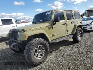 2013 Jeep Wrangler Unlimited Rubicon 10th Anniversary with VIN 1C4HJWFG4DL549065, listed as a Copart auction lot 75899594 with 127,960 mi miles and Salvage title. Bid and sale history available at DreamBid. Image 1.