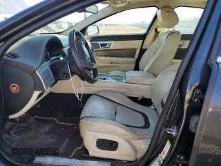 2015 Jaguar XF V6 Portfolio with VIN SAJWJ0FF5F8U65002, listed as a Copart auction lot 42318445 with 0 mi miles and Clean Title. Bid and sale history available at carsss.com. Image 7.