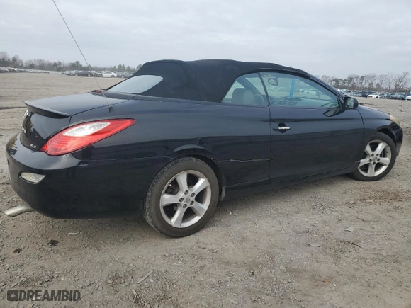 2007 Toyota Camry Solara SE with VIN 4T1FA38P97U125703, listed as a Copart auction lot 41963255 with 116,807 mi miles and Salvage Title. Bid and sale history available at carsss.com. Image 3.