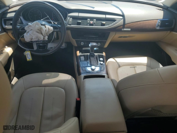 2015 Audi A7 3.0 Premium Plus with VIN WAUWGAFC3FN006526, listed as a Copart auction lot 62498114 with 77,221 mi miles and Salvage Title. Bid and sale history available at carsss.com. Image 8.