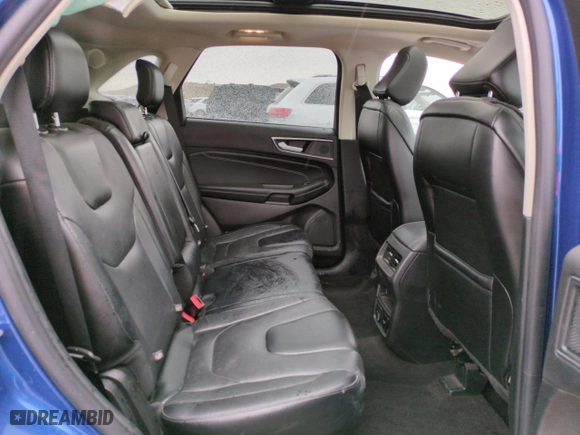 2020 Ford Edge Titanium with VIN 2FMPK4K99LBB51929, listed as a Copart auction lot 44259965 with 51,840 mi miles and Salvage Title. Bid and sale history available at carsss.com. Image 11.