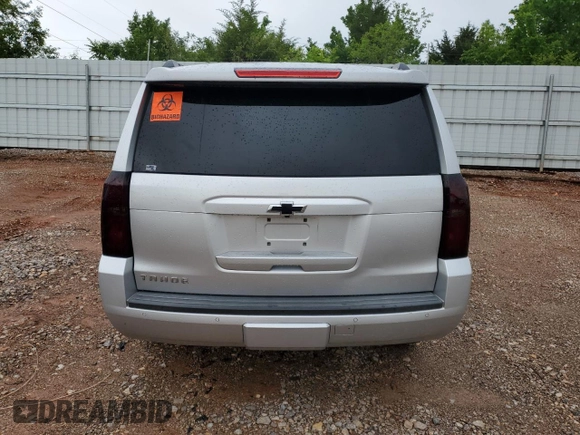 2018 Chevrolet Tahoe LT with VIN 1GNSCBKC5JR356791, listed as a Copart auction lot 55044675 with 125,616 mi miles and Salvage title. Bid and sale history available at DreamBid. Image 6.