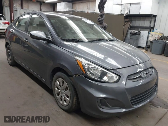 2017 Hyundai Accent SE with VIN KMHCT4AE4HU286778, listed as a IAAI auction lot 41885953 with 129,972 mi miles and . Bid and sale history available at DreamBid. Image 1.