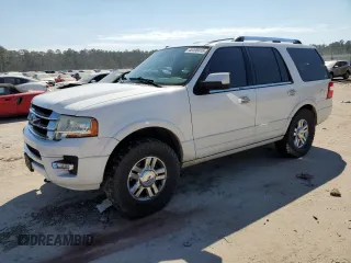 2015 Ford Expedition Limited with VIN 1FMJU2AT9FEF03109, listed as a Copart auction lot 46498415 with 107,092 mi miles and Salvage title. Bid and sale history available at DreamBid. Image 1.
