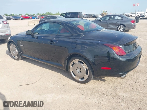 2005 Lexus SC 430 with VIN JTHFN48YX50061391, listed as a IAAI auction lot 41992615 with 42,560 mi miles and . Bid and sale history available at DreamBid. Image 3.