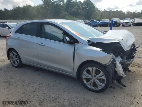 2013 Hyundai Elantra GT with VIN KMHD35LE8DU093809, listed as a Copart auction lot 67346254 with 87,857 mi miles and Salvage Title. Bid and sale history available at carsss.com. Image 4.