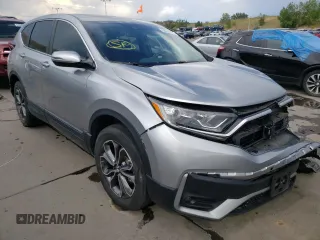 2020 Honda CR-V EX-L with VIN 2HKRW2H83LH697635, listed as a Copart auction lot 53041732 with 20,475 mi miles. Bid and sale history available at carsss.com. Image 1.