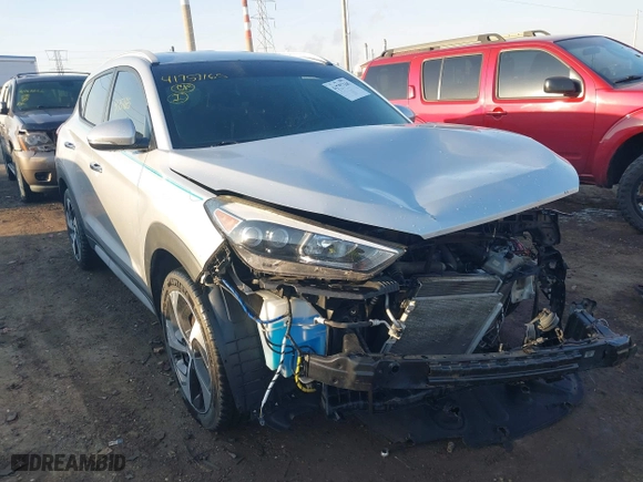 2018 Hyundai Tucson Value with VIN KM8J3CA23JU651464, listed as a IAAI auction lot 41757165 with 72,339 mi miles. Bid and sale history available at carsss.com. Image 1.