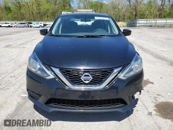 2017 Nissan Sentra S with VIN 3N1AB7AP8HY379708, listed as a Copart auction lot 54723015 with 160,371 mi miles and Clean Title. Bid and sale history available at carsss.com. Image 5.