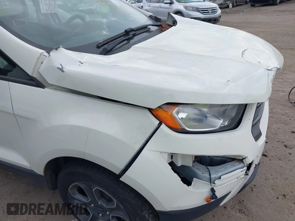 2020 Ford EcoSport S with VIN MAJ3S2FE0LC366183, listed as a IAAI auction lot 41951752 with 115,037 mi miles. Bid and sale history available at carsss.com. Image 18.