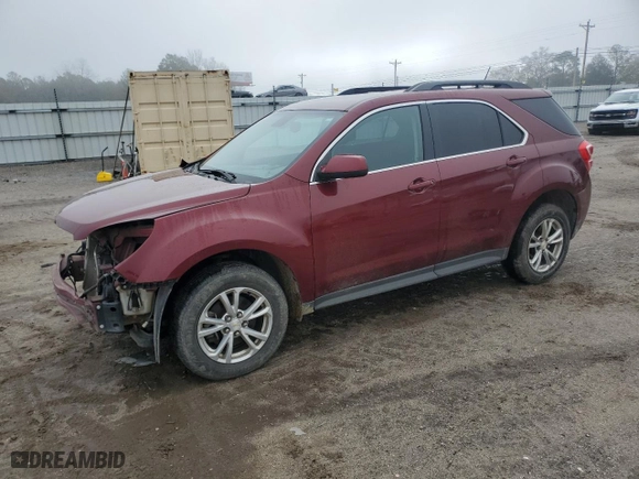 2016 Chevrolet Equinox LT with VIN 2GNALCEK0G1157024, listed as a Copart auction lot 89355405 with 162,958 mi miles and Salvage Title. Bid and sale history available at carsss.com. Image 1.