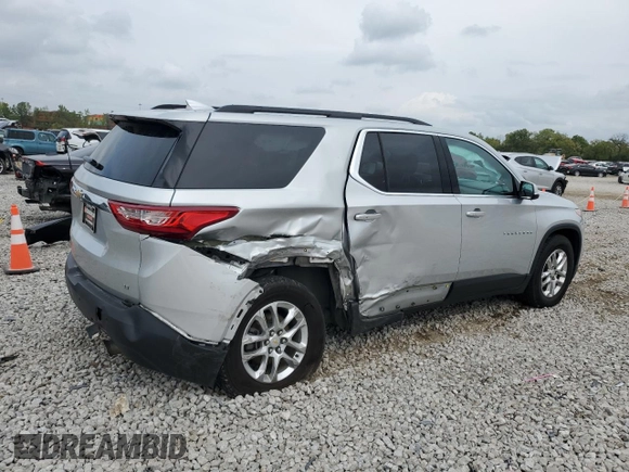2020 Chevrolet Traverse LT Cloth with VIN 1GNERGKW8LJ159439, listed as a Copart auction lot 72223624 with 120,060 mi miles and Non Repairable. Bid and sale history available at carsss.com. Image 3.