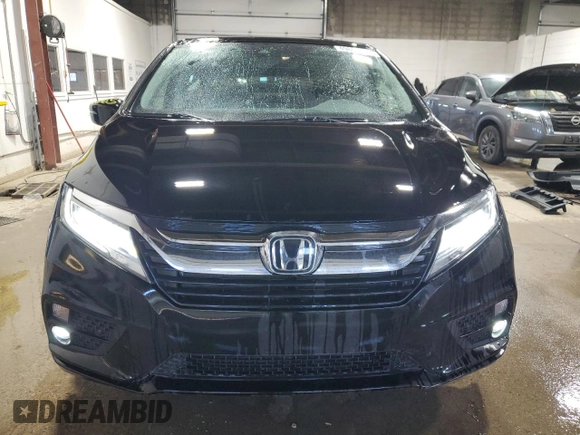 2018 Honda Odyssey Touring with VIN 5FNRL6H85JB049466, listed as a Copart auction lot 49882725 with 78,639 mi miles and Salvage Title. Bid and sale history available at carsss.com. Image 5.