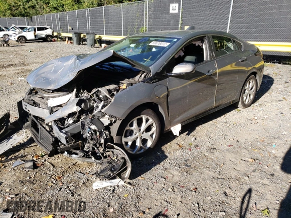 2017 Chevrolet Volt Premier with VIN 1G1RD6S56HU165992, listed as a Copart auction lot 59876012 with 0 mi miles. Bid and sale history available at carsss.com. Image 2.