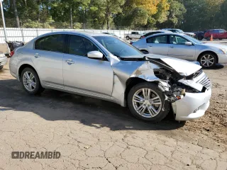 2011 Infiniti G25 x with VIN JN1DV6AR6BM651635, listed as a Copart auction lot 77087224 with 190,132 mi miles and Salvage Title. Bid and sale history available at carsss.com. Image 4.