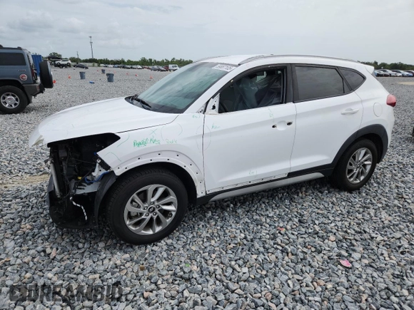 2018 Hyundai Tucson SEL Plus z VIN KM8J33A41JU670631, wystawiony jako Copart lot #59887105 z przebiegiem 133 012 mil mil oraz Szkoda całkowita • Salvage title. Historia ofert i sprzedaży dostępna na DreamBid. Obrazek 1.