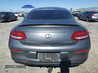 2018 Mercedes-Benz C 43 AMG with VIN WDDWJ6EB0JF656725, listed as a Copart auction lot 46091835 with 84,079 mi miles and Salvage title. Bid and sale history available at DreamBid. Image 6.