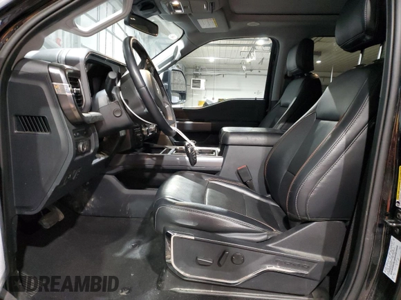 2024 Ford F-350 XL with VIN 1FT8W3BM4RED63470, listed as a Copart auction lot 44935085 with 12,801 mi miles and Salvage Title. Bid and sale history available at DreamBid. Image 7.