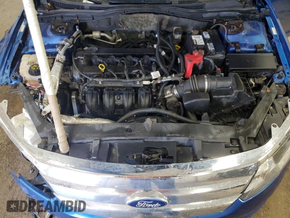 2012 Ford Fusion SEL with VIN 3FAHP0JA8CR192719, listed as a Copart auction lot 53709965 with 131,603 mi miles and Clean title. Bid and sale history available at DreamBid. Image 11.