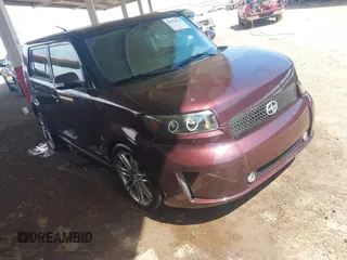 2008 Scion xB with VIN JTLKE50EX81026389, listed as a IAAI auction lot 41916276 with 1 mi miles. Bid and sale history available at carsss.com. Image 1.