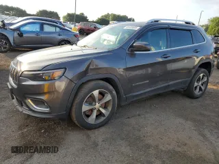 2019 Jeep Cherokee Limited with VIN 1C4PJMDN9KD150726, listed as a Copart auction lot 66405605 with 121,500 mi miles and Clean title. Bid and sale history available at DreamBid. Image 1.