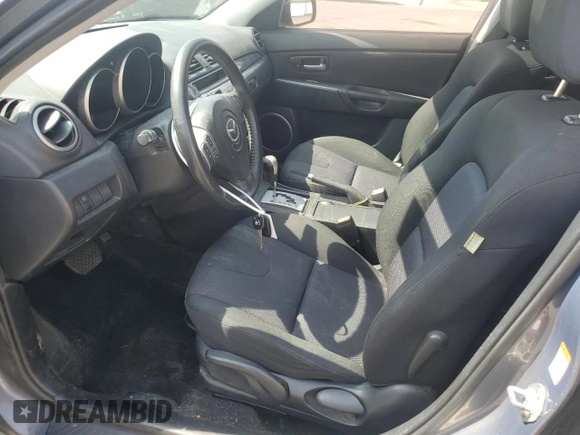 2008 Mazda 3 s GT *Ltd Avail* with VIN JM1BK344781793370, listed as a Copart auction lot 55165455 with 144,623 mi miles and Salvage Title. Bid and sale history available at carsss.com. Image 7.