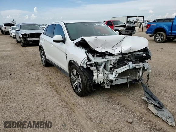 2021 Mitsubishi Outlander ES with VIN JA4APUAU5MU014560, listed as a Copart auction lot 55148675 with 54,469 mi miles and Salvage title. Bid and sale history available at DreamBid. Image 15.