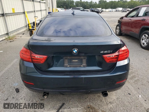 2017 BMW 4 Series 440i with VIN WBA4E3C52HG187043, listed as a Copart auction lot 64551664 with Not provided miles and Non repairable. Bid and sale history available at DreamBid. Image 6.