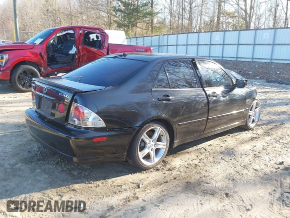 2005 Lexus IS 300 Sport with VIN JTHBD192750101114, listed as a IAAI auction lot 41652768 with Not Provided miles. Bid and sale history available at carsss.com. Image 4.