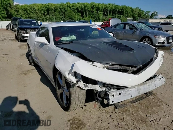 2015 Chevrolet Camaro SS with VIN 2G1FK1EJ4F9305438, listed as a Copart auction lot 58135185 with 62,966 mi miles and Salvage title. Bid and sale history available at DreamBid. Image 13.