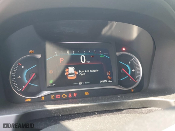2021 Honda Passport Sport with VIN 5FNYF8H21MB014079, listed as a Copart auction lot 73524924 with 65,734 mi miles and Salvage Title. Bid and sale history available at carsss.com. Image 9.