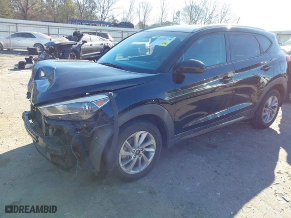 2016 Hyundai Tucson SE with VIN KM8J3CA4XGU039773, listed as a IAAI auction lot 41295718 with 161,209 mi miles. Bid and sale history available at carsss.com. Image 17.