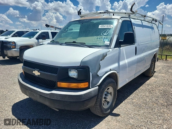 2010 Chevrolet Express Cargo with VIN 1GCZGFBA0A1162895, listed as a IAAI auction lot 42849189 with 175,151 mi miles and . Bid and sale history available at DreamBid. Image 28.