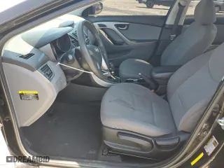 2014 Hyundai Elantra Limited with VIN 5NPDH4AE5EH467145, listed as a Copart auction lot 48417375 with 125,666 mi miles and Salvage Title. Bid and sale history available at carsss.com. Image 7.