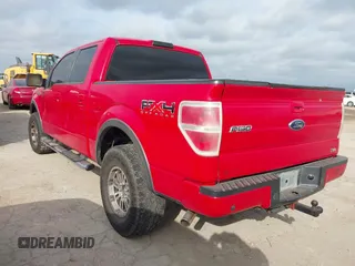 2010 Ford F-150 XL with VIN 1FTFW1EV1AFA13311, listed as a IAAI auction lot 42055204 with 165,845 mi miles. Bid and sale history available at carsss.com. Image 3.