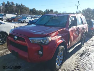 2018 Toyota 4Runner SR5 with VIN JTEBU5JR0J5546398, listed as a IAAI auction lot 41659287 with NaN miles. Bid and sale history available at carsss.com. Image 17.