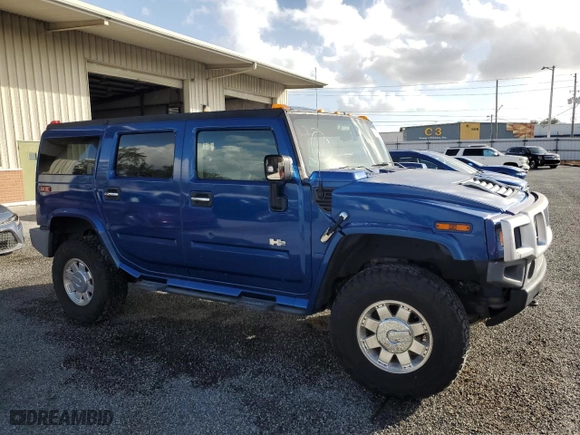2006 Hummer H2 with VIN 5GRGN23UX6H103073, listed as a Copart auction lot 75173504 with 216,664 mi miles and Non Repairable. Bid and sale history available at carsss.com. Image 4.