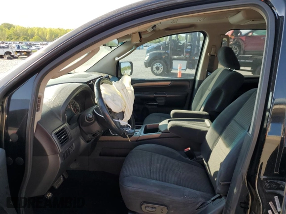 2011 Nissan Armada SV with VIN 5N1BA0ND2BN613062, listed as a Copart auction lot 52912725 with 168,237 mi miles and Salvage Title. Bid and sale history available at DreamBid. Image 7.