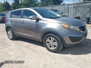 2011 Kia Sportage LX with VIN KNDPBCA21B7020357, listed as a IAAI auction lot 42739445 with 239,906 mi miles and . Bid and sale history available at DreamBid. Image 1.