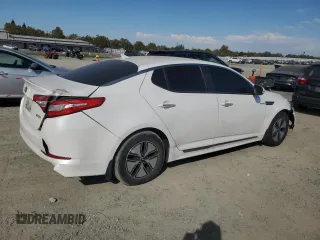 2013 Kia Optima Hybrid LX with VIN KNAGM4AD2D5061996, listed as a Copart auction lot 73626924 with 325,616 mi miles and Salvage Title. Bid and sale history available at carsss.com. Image 3.