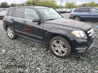 2015 Mercedes-Benz GLK with VIN WDCGG5HB4FG346592, listed as a Copart auction lot 52861185 with 107,369 mi miles and Salvage Title. Bid and sale history available at carsss.com. Image 4.